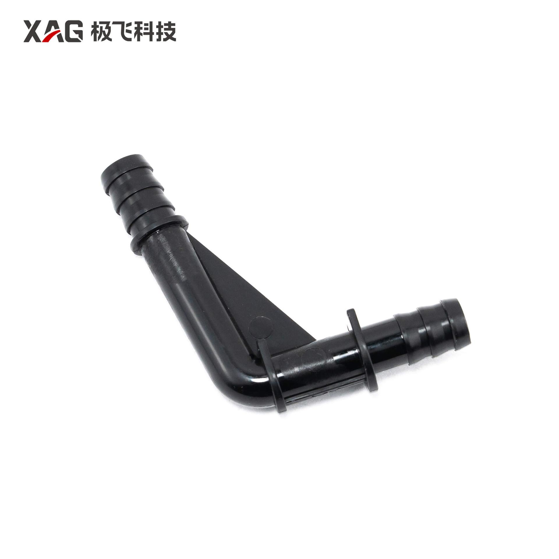 Conector Curvo 90° Tubo Tecalon Bomba XAG P100 PRO - Acoplamento Tubos Pulverização Drone Agrícola Original - Mangueiras disponível na Fênix Aero Agro